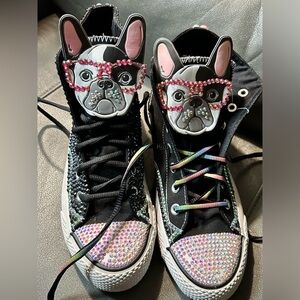 Custom Blinged Airwalks men sz 8.5